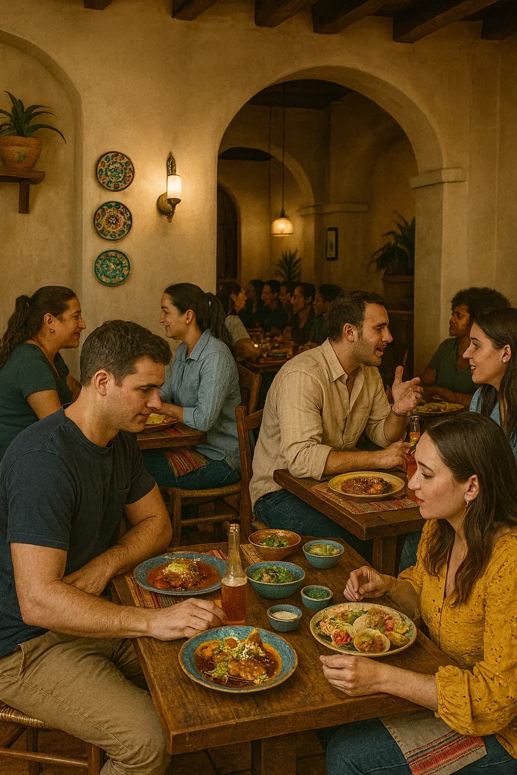 Интерьер кафе Ёлки 3